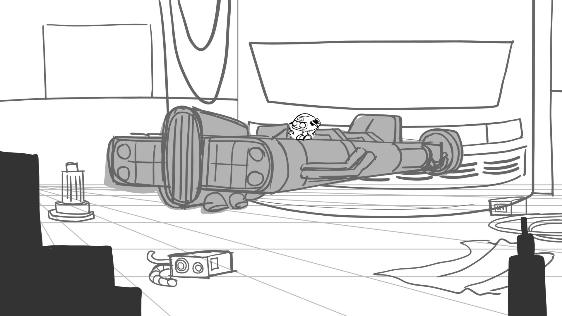 Fun with Nubs — Ep. 108, lámina 132, storyboard by Melissa Ballesteros